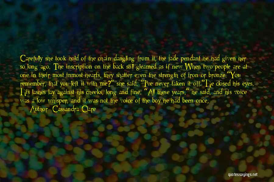 Hearts Of Iron Quotes By Cassandra Clare