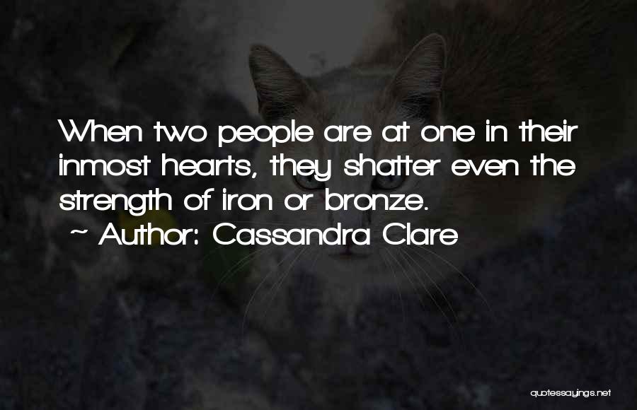 Hearts Of Iron Quotes By Cassandra Clare