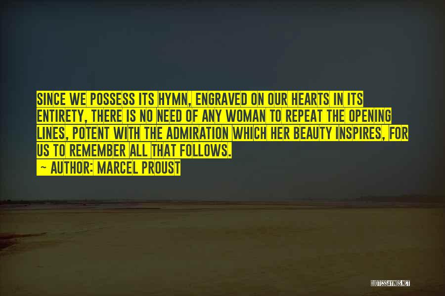 Hearts With Lines Quotes By Marcel Proust