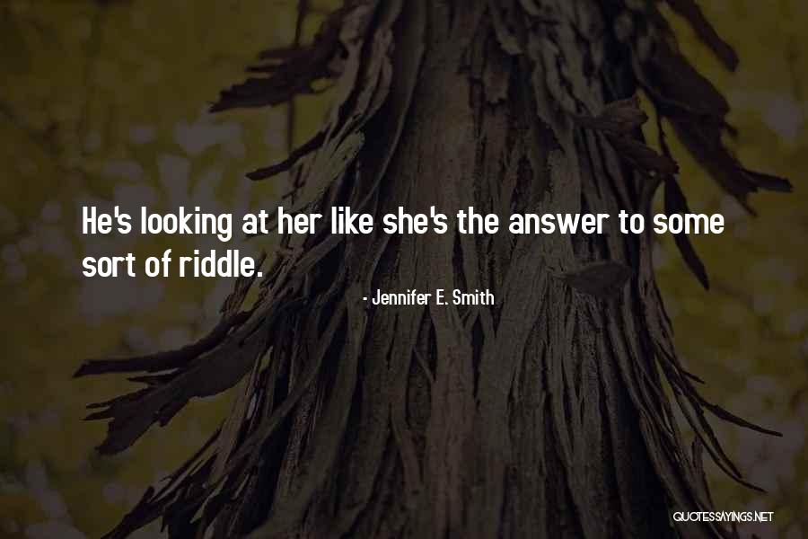Heartsongs Duranice Quotes By Jennifer E. Smith Heartsongs Duranice Quotes By Jennifer E. Smith