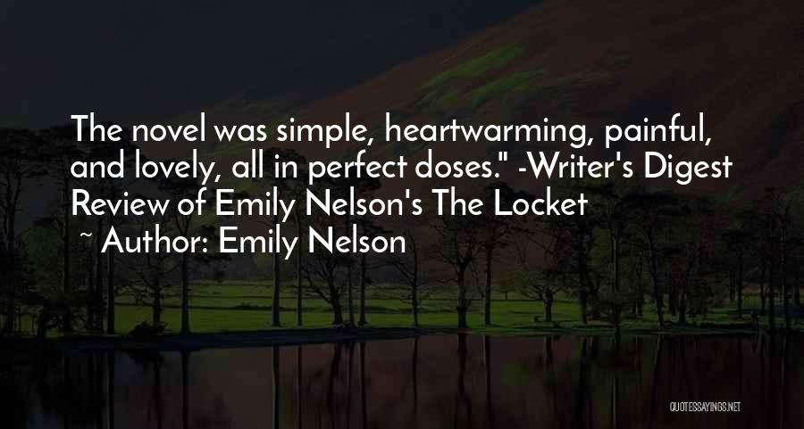 Heartwarming Quotes By Emily Nelson