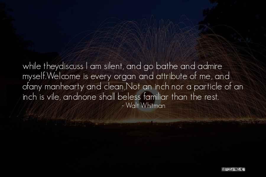 Hearty Welcome Quotes By Walt Whitman