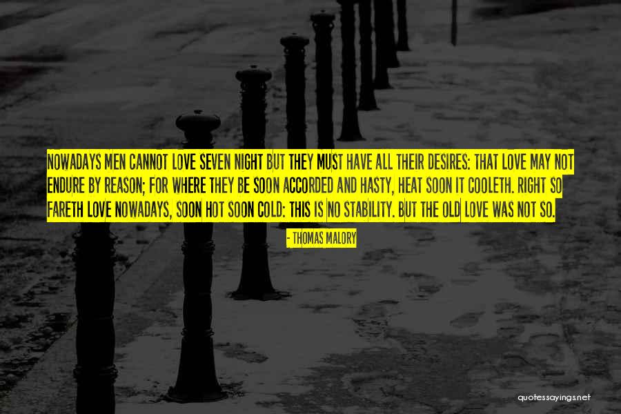 Heat And Cold Quotes By Thomas Malory Heat And Cold Quotes By Thomas Malory