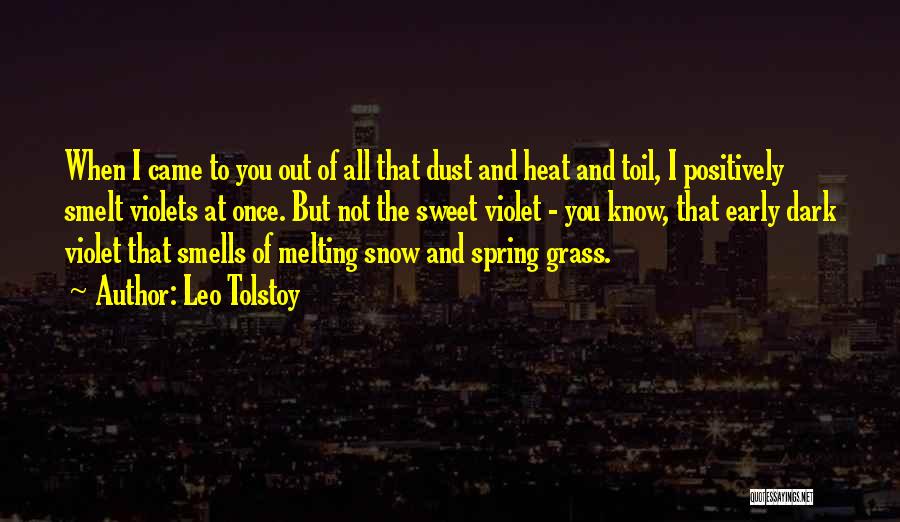 Heat And Dust Quotes By Leo Tolstoy