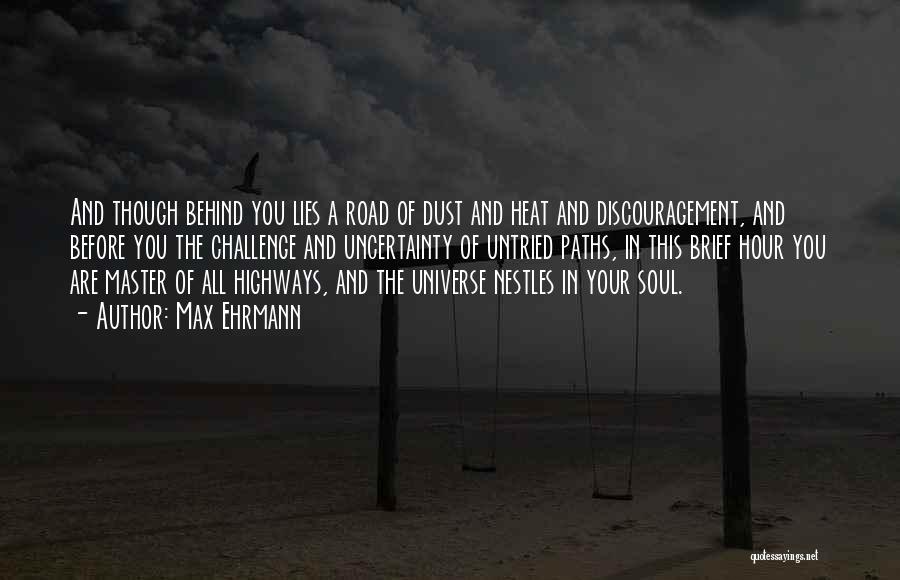 Heat And Dust Quotes By Max Ehrmann