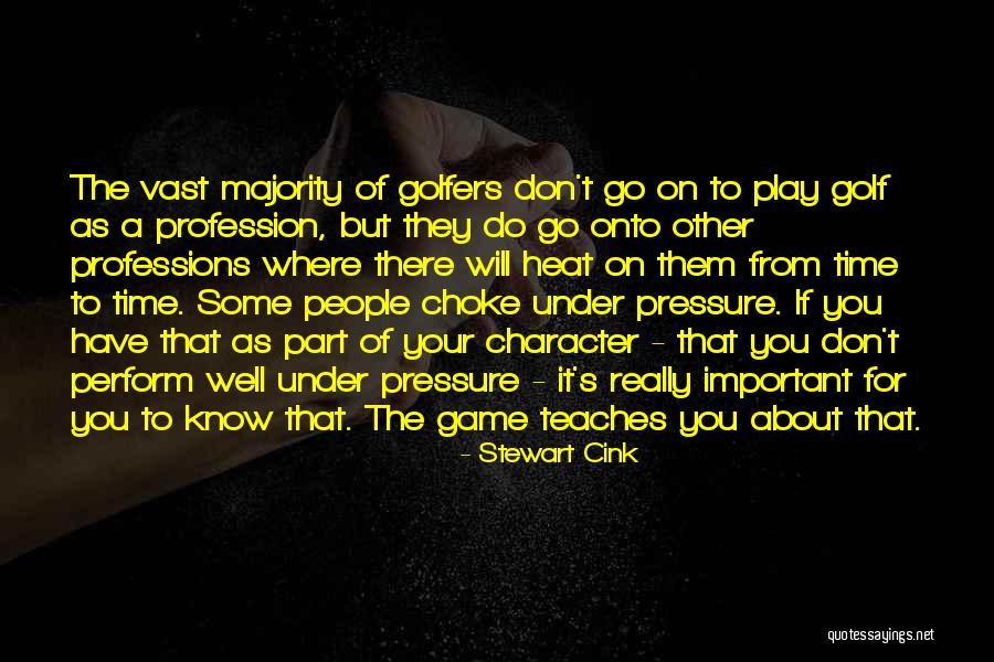 Heat The Game Quotes By Stewart Cink Heat The Game Quotes By Stewart Cink