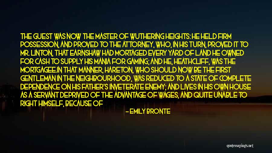 Heathcliff In Wuthering Heights Quotes By Emily Bronte