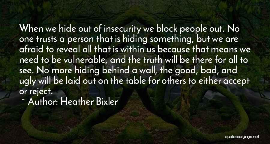 Heather Bixler Quotes 1356084