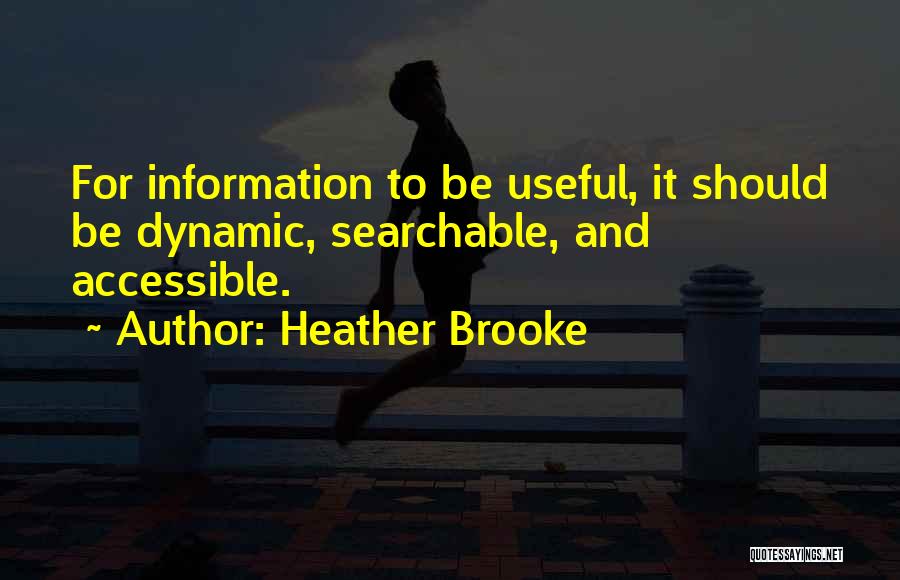 Heather Brooke Quotes 920981