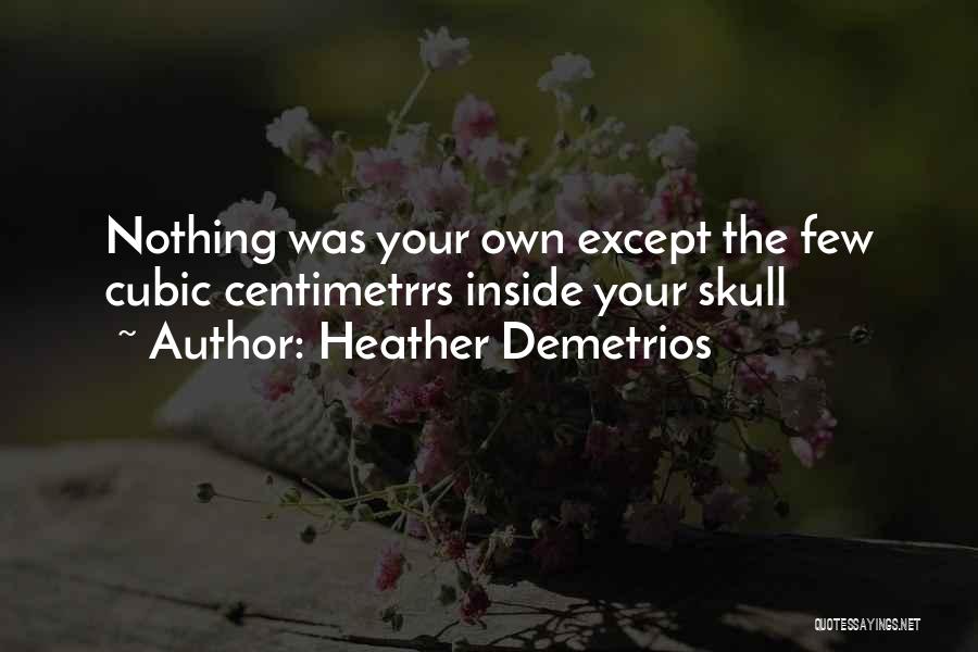 Heather Demetrios Quotes 2083067