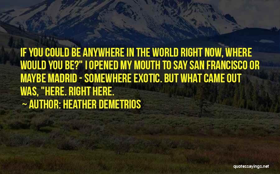 Heather Demetrios Quotes 524744