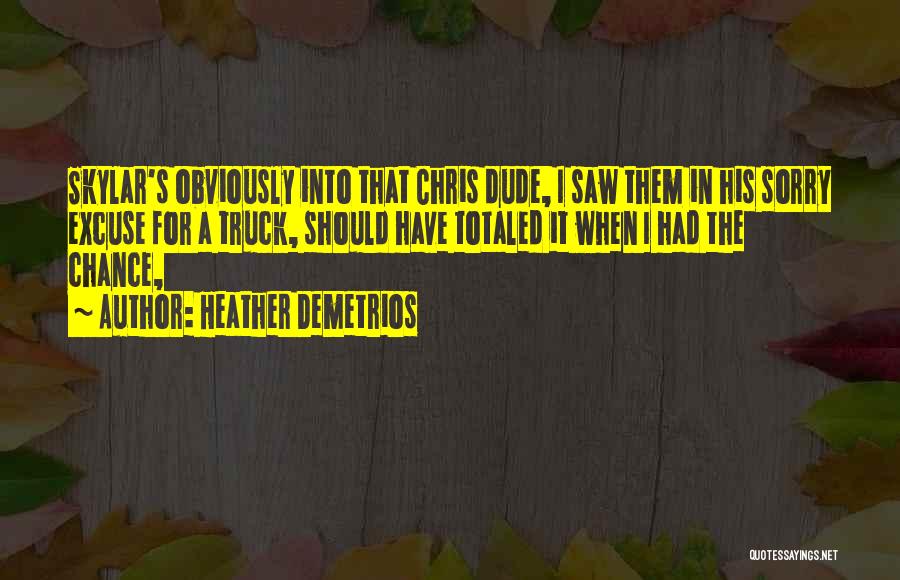 Heather Demetrios Quotes 622478