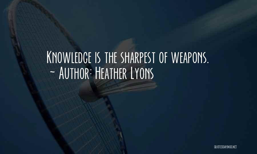 Heather Lyons Quotes 1227245
