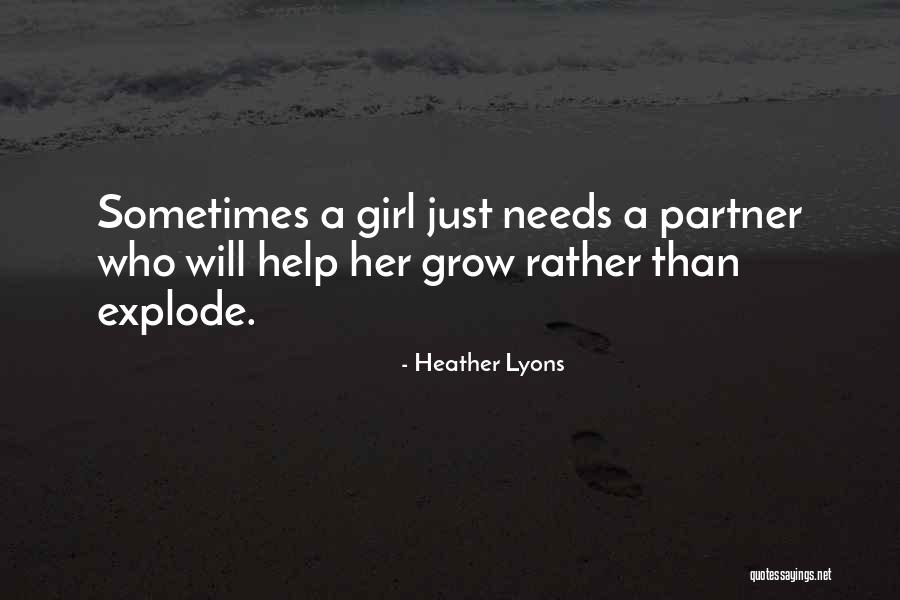 Heather Lyons Quotes 2219315