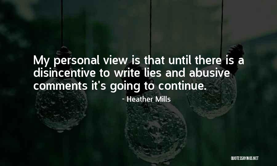 Heather Mills Quotes 1439807 Heather Mills Quotes 1439807
