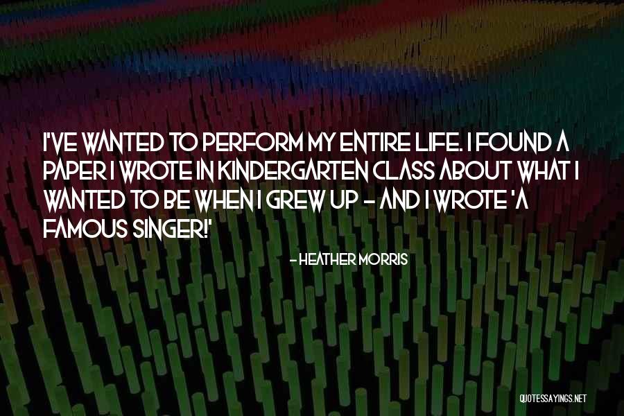 Heather Morris Quotes 2164890 Heather Morris Quotes 2164890