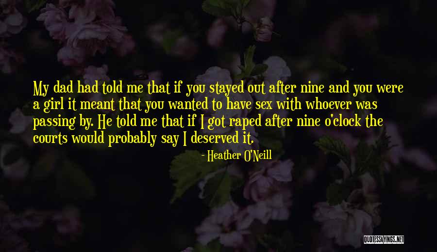 Heather O'Neill Quotes 2046975 Heather O'Neill Quotes 2046975