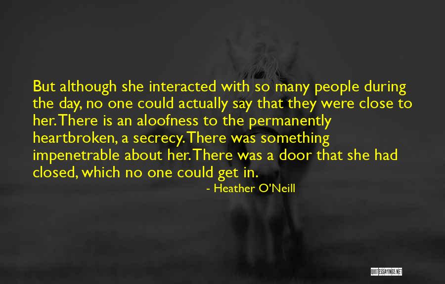 Heather O'Neill Quotes 452475 Heather O'Neill Quotes 452475