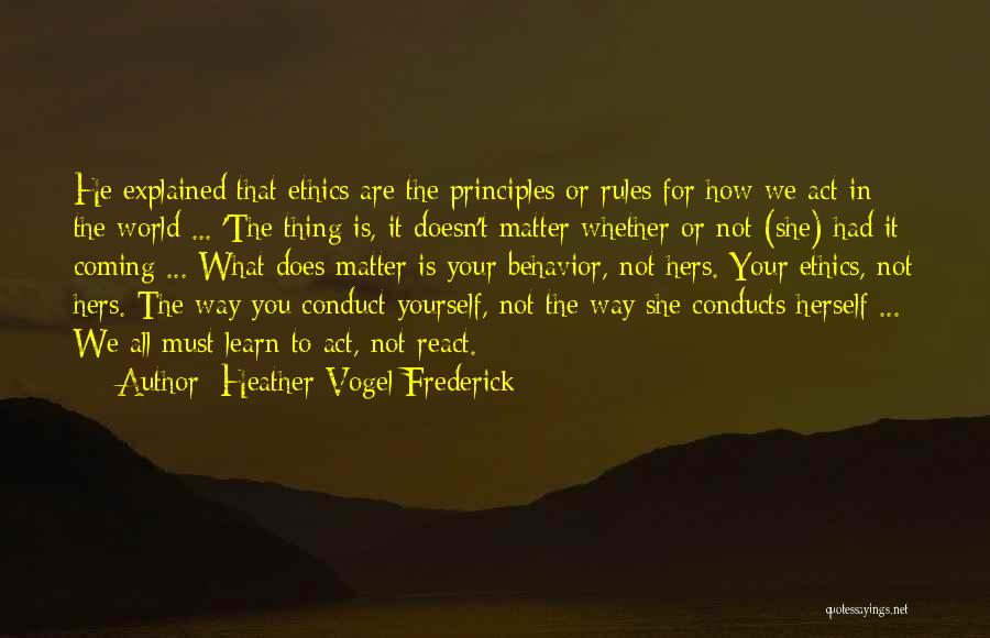 Heather Vogel Frederick Quotes 1225660