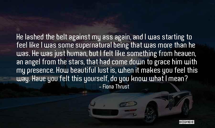 Heaven And Angel Quotes By Fiona Thrust Heaven And Angel Quotes By Fiona Thrust