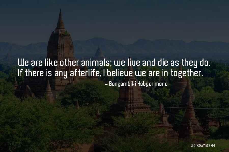 Heaven And Animals Quotes By Bangambiki Habyarimana Heaven And Animals Quotes By Bangambiki Habyarimana