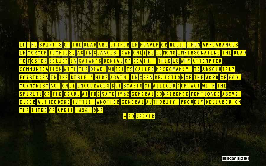 Heaven And Death Bible Quotes By Ed Decker Heaven And Death Bible Quotes By Ed Decker
