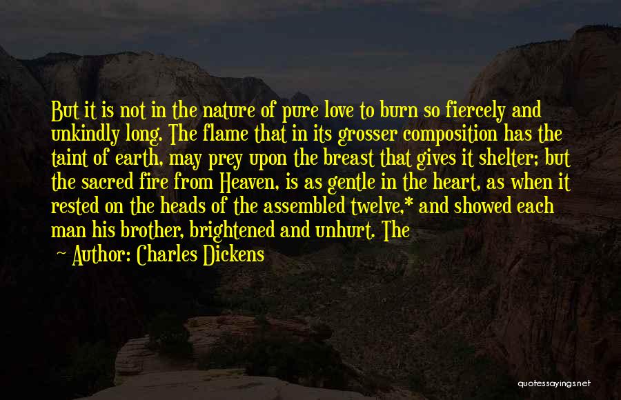 Heaven And Earth Love Quotes By Charles Dickens