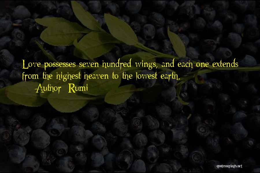 Heaven And Earth Love Quotes By Rumi