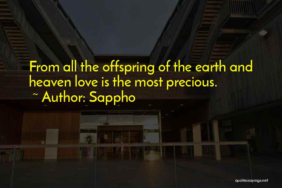 Heaven And Earth Love Quotes By Sappho