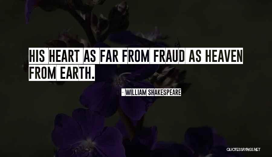 Heaven And Earth Shakespeare Quotes By William Shakespeare