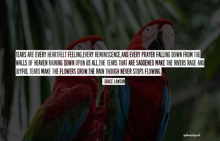 Heaven And Flowers Quotes By Grace Lawson