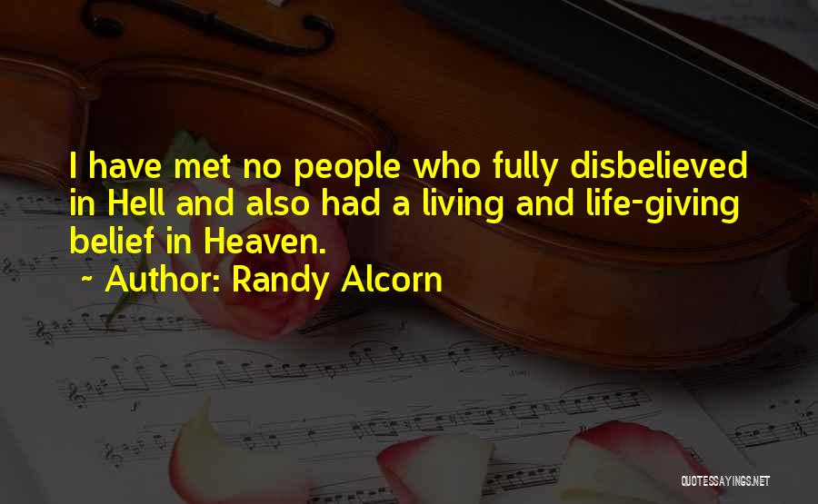 Heaven And Hell Quotes By Randy Alcorn