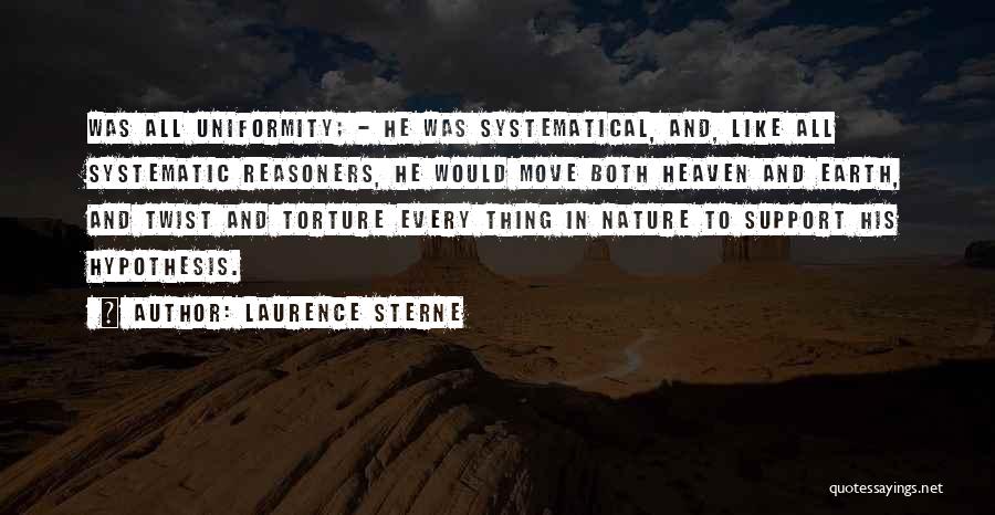 Heaven And Nature Quotes By Laurence Sterne