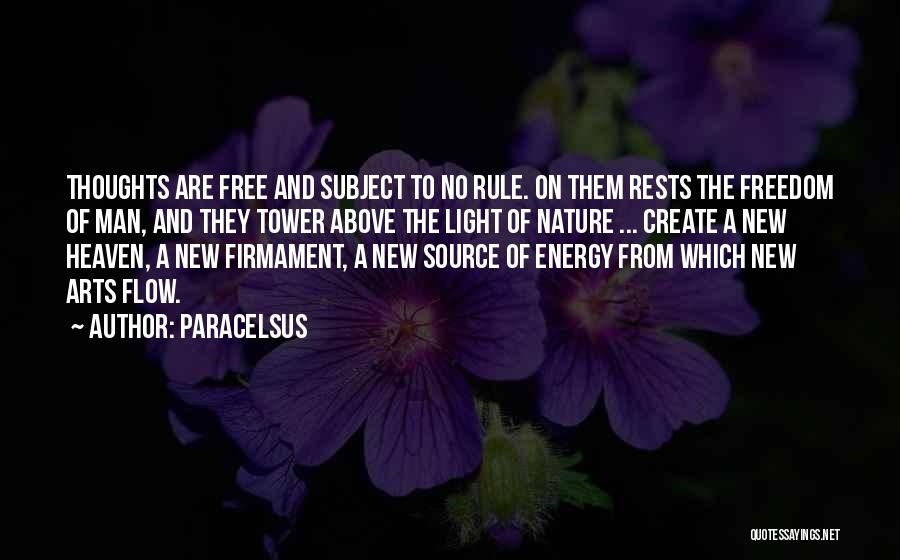 Heaven And Nature Quotes By Paracelsus