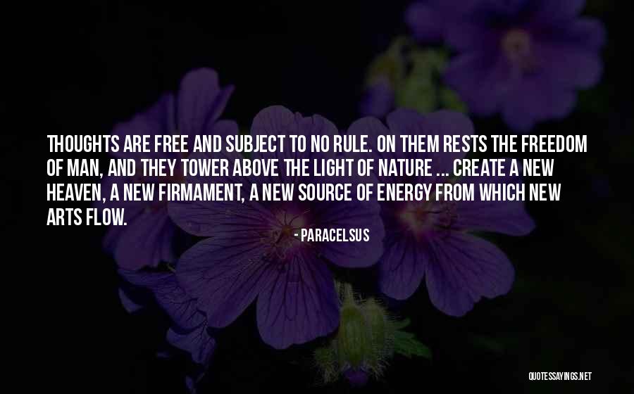 Heaven And Nature Quotes By Paracelsus