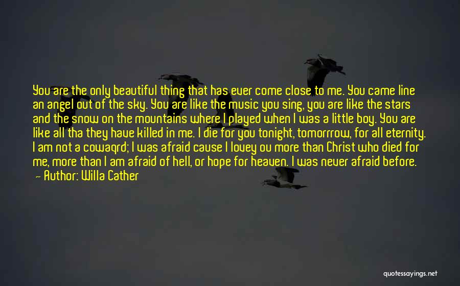 Heaven And The Sky Quotes By Willa Cather