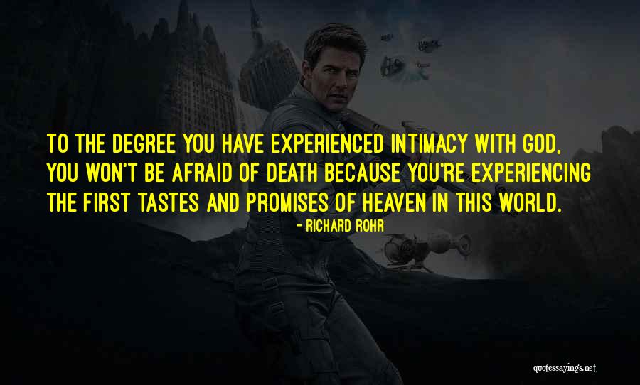 Heaven Death Quotes By Richard Rohr