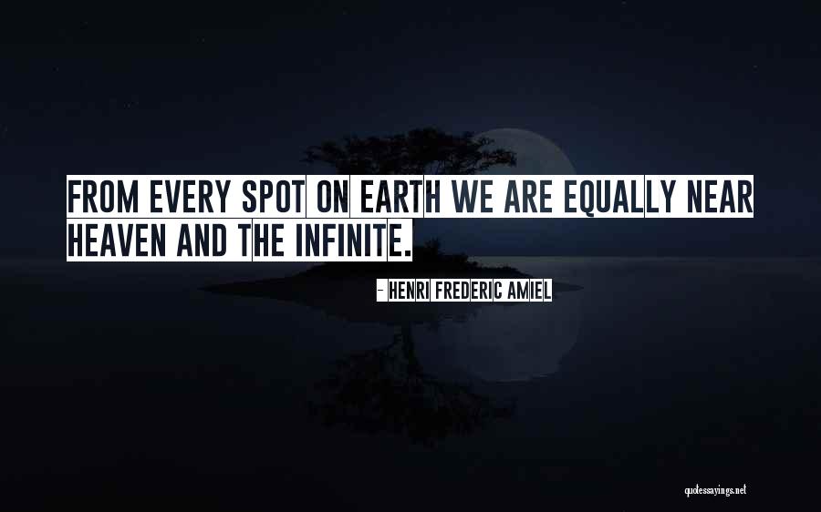 Heaven On Earth Quotes By Henri Frederic Amiel