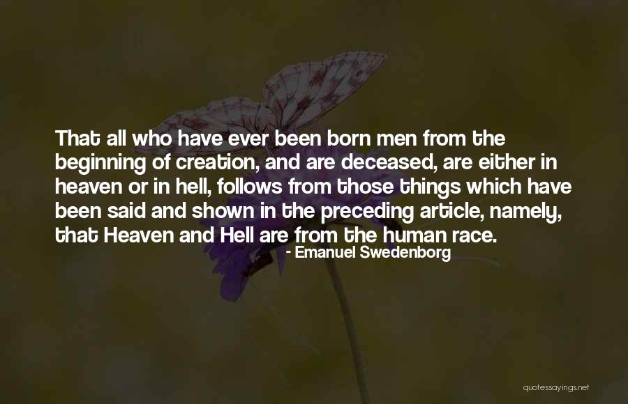 Heaven Or Hell Quotes By Emanuel Swedenborg Heaven Or Hell Quotes By Emanuel Swedenborg
