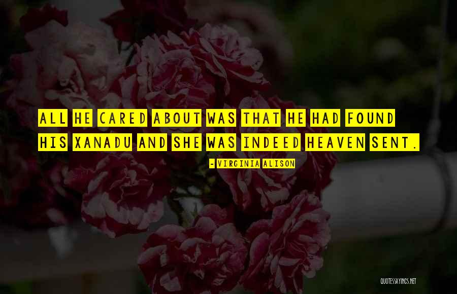 Heaven Sent Quotes By Virginia Alison Heaven Sent Quotes By Virginia Alison