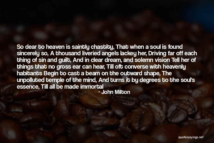 Heavenly Angels Quotes By John Milton Heavenly Angels Quotes By John Milton
