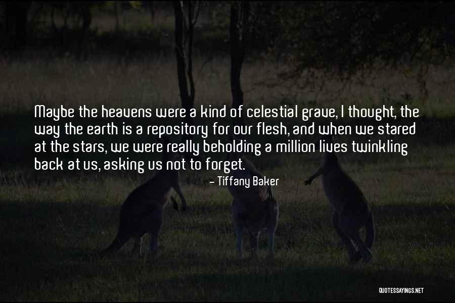 Heavens And The Earth Quotes By Tiffany Baker Heavens And The Earth Quotes By Tiffany Baker