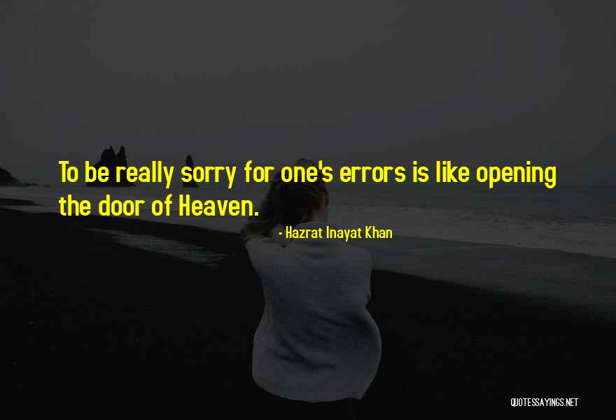 Heaven's Door Quotes By Hazrat Inayat Khan