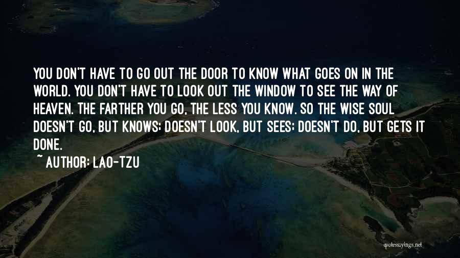 Heaven's Door Quotes By Lao-Tzu