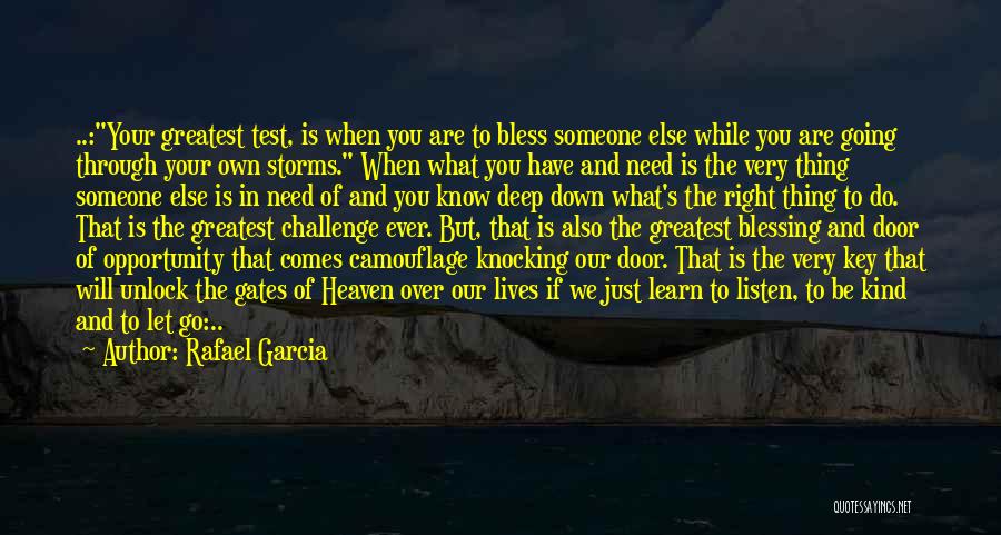 Heaven's Door Quotes By Rafael Garcia