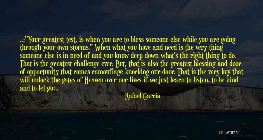 Heaven's Door Quotes By Rafael Garcia