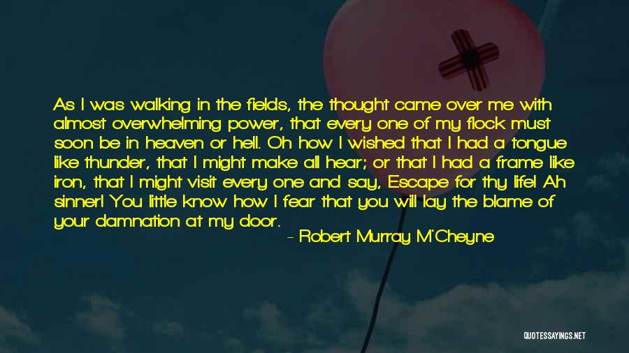 Heaven's Door Quotes By Robert Murray M'Cheyne