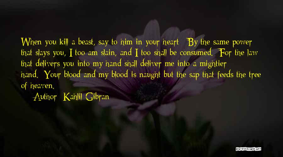 Heaven's Tree Quotes By Kahlil Gibran