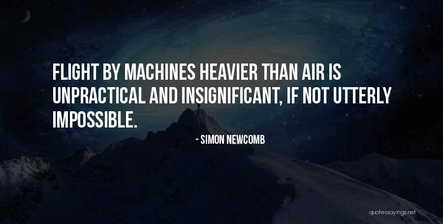 Heavier Quotes By Simon Newcomb Heavier Quotes By Simon Newcomb