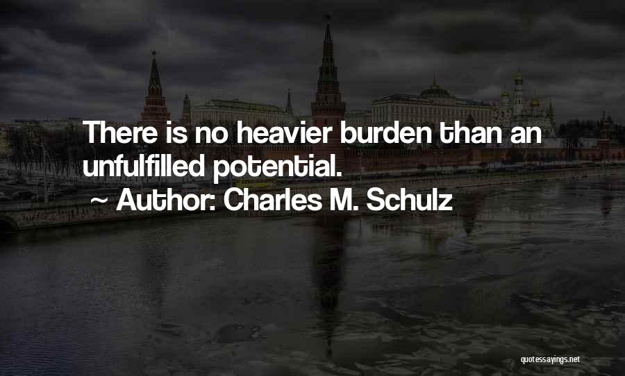 Heavier Than Quotes By Charles M. Schulz